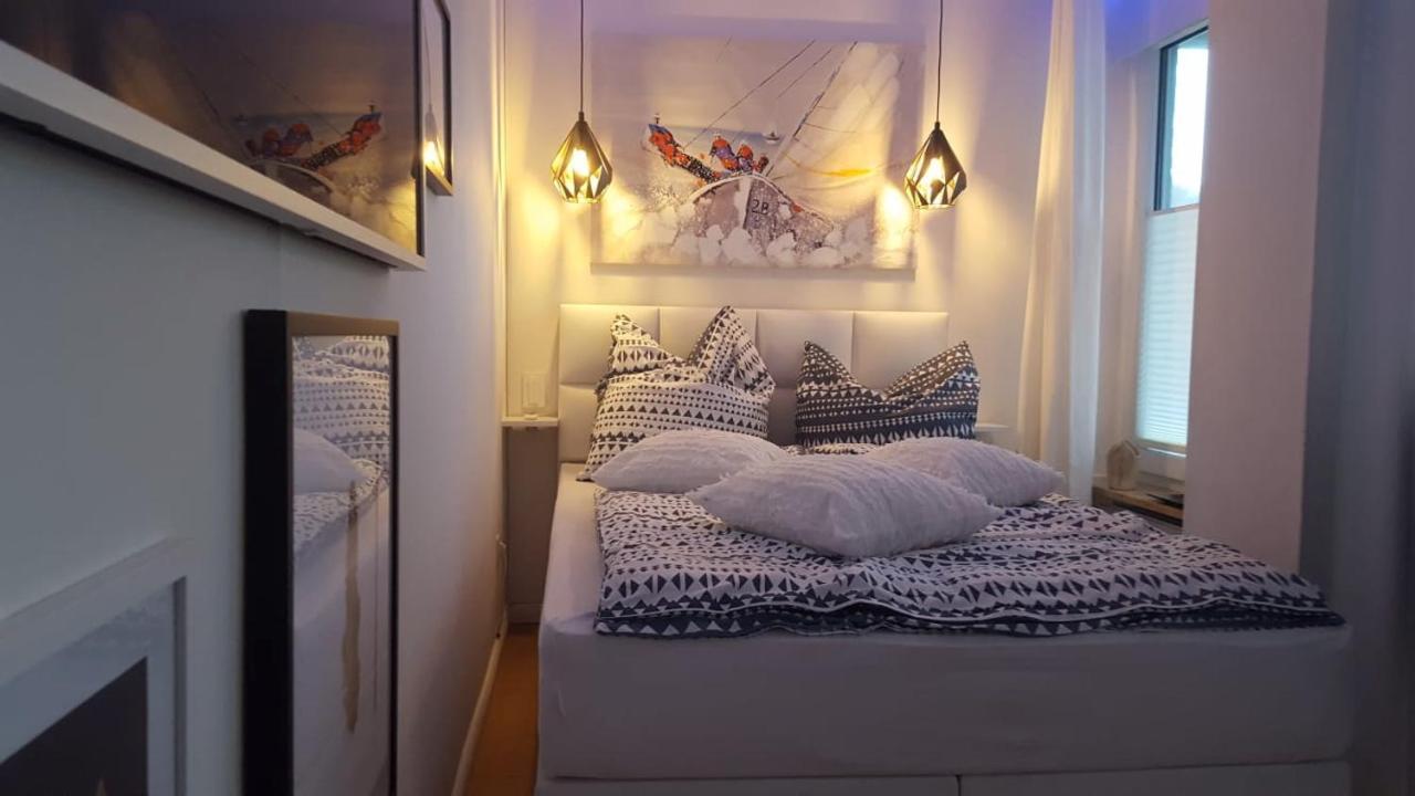 Апартаменты Gemuetlich U. Modern, Balkon,Pp,Strand,Delongi,Heimkino! Глюксбург Экстерьер фото