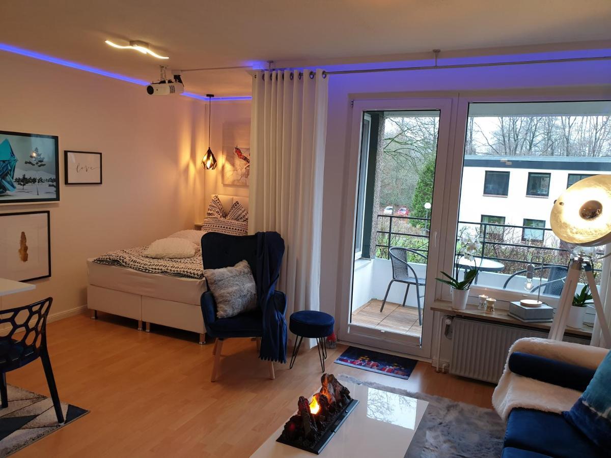 Апартаменты Gemuetlich U. Modern, Balkon,Pp,Strand,Delongi,Heimkino! Глюксбург Экстерьер фото